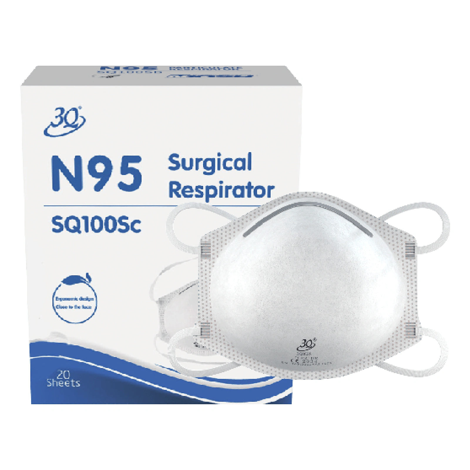 N95防护口罩产品展示